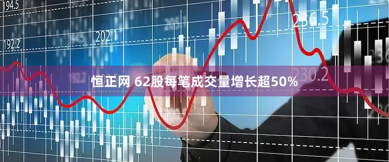 恒正网 62股每笔成交量增长超50%