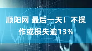 顺阳网 最后一天！不操作或损失逾13%