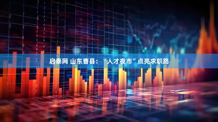 启泰网 山东曹县：“人才夜市”点亮求职路